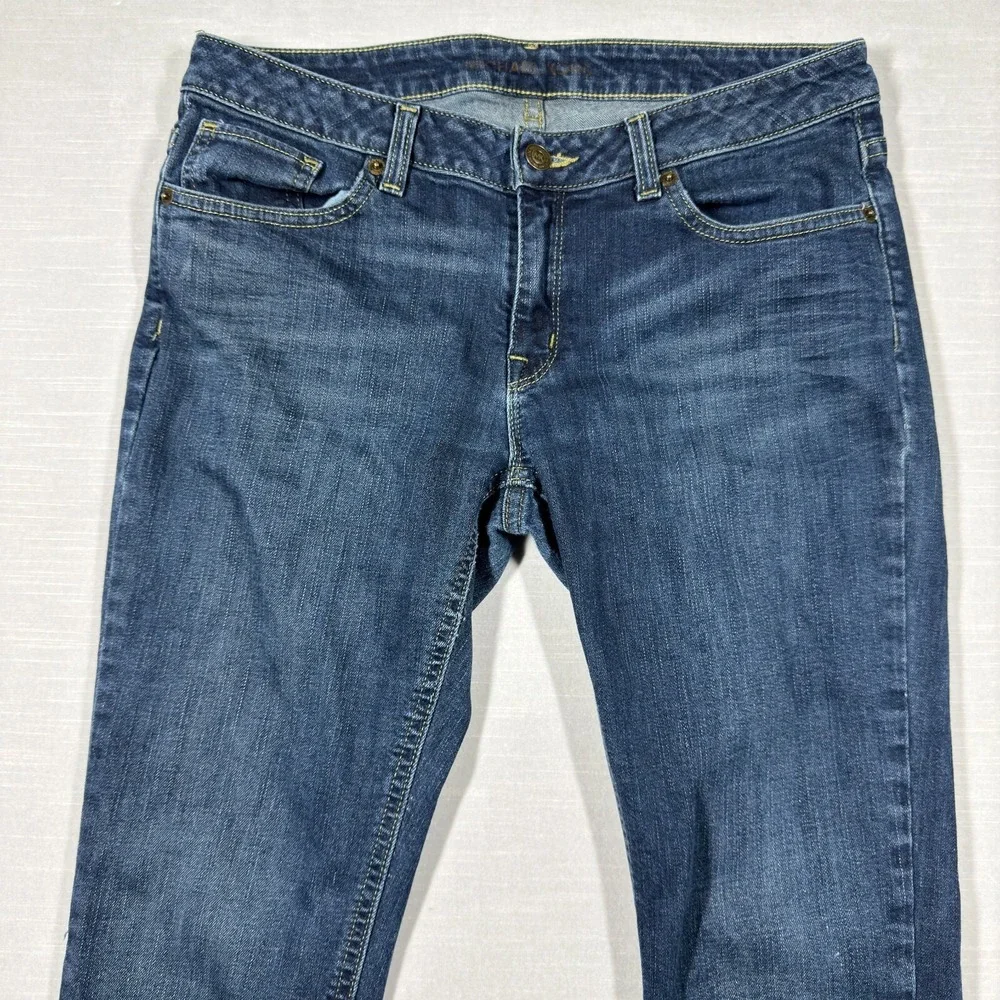 Michael Kors Jeans Womens 6 Blue Denim‎ Skinny Medium Wash Classic Emblem Low